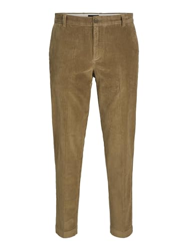 Jack & Jones Jpstace Jjcorduroy Chino Sn Pantaloni, Elmwood, 32W X 32L Uomo