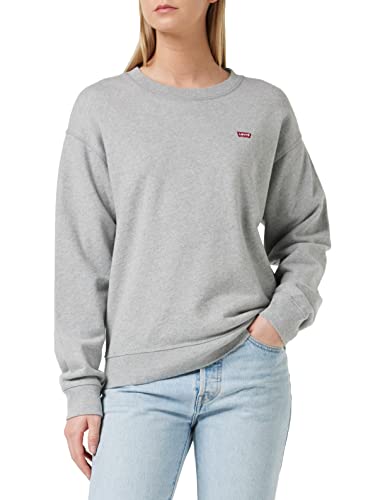 Levi'S Standard Crew, Maglia Di Tuta Donna, Starstruck Heather Grey, Xs