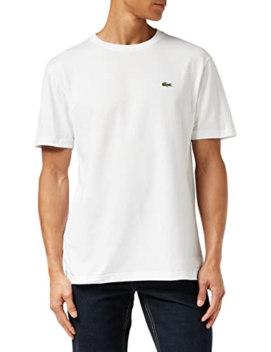 Lacoste Th7618 Magliette, Blanc, Xxl Uomo