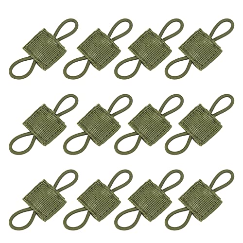 Dawris Molle System Zubehör Für Tactical Rucksack Weste,12Pcs,Outdoor Molle Tasche Schnalle,Zubehör Für Tactical Backpack, Molbandschnalle Zubehör,Ein