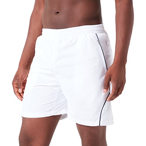 Asioka Calpe Pantaloncini Da Tennis, Bianco, Xl Corto Uomo