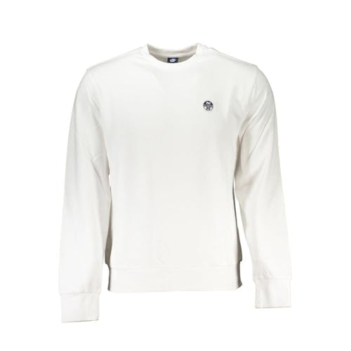 North Sails Crew Neck Sweatshirt Uomo Bianco White S
