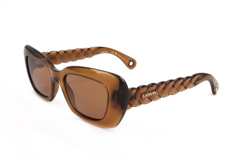 Lanvin Lnv646S Sunglasses, 208 Caramel, 52 Unisex