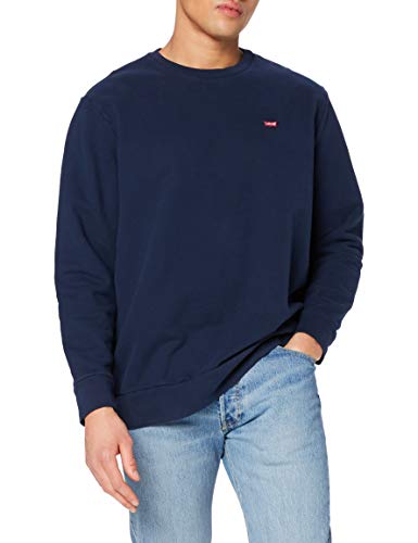Levi'S Big Original Hm Crew Maglia Di Tuta, Dress Blues, Xx-Large Uomo