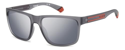 Polaroid Pld 2157/S Occhiali Da Sole, Grigio Opaco, 0 Uomo
