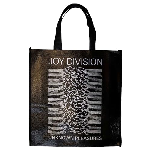 Rock Off Officially Licensed Products Joy Division Unknown Pleasures Eco Tote Bag