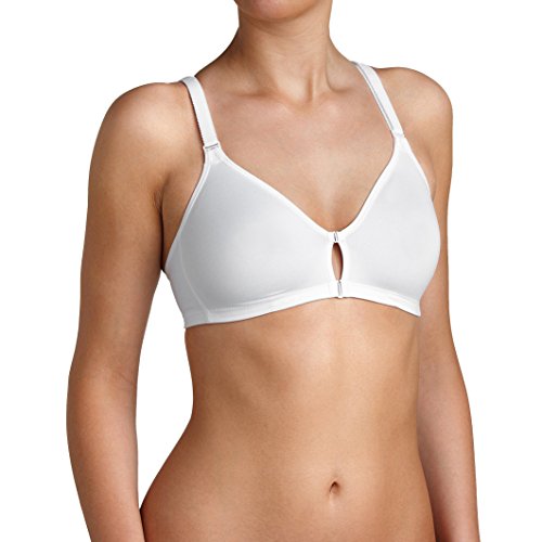 Triumph Donna Triaction Fitness F, Racerback Sports Bra, White, 2D