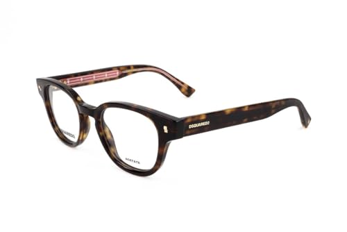 Dsquared D2 0057 Occhiali, 086/20 L'Avana, 46 Unisex-Adulto