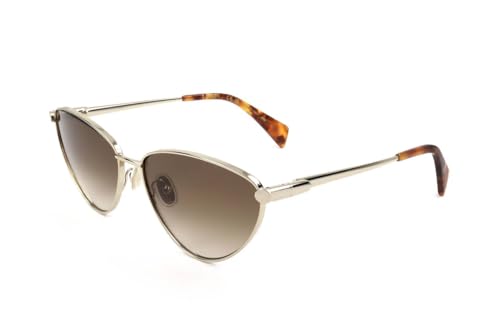 Lanvin Lnv131S Sunglasses, 745 Gold/Brown Gradient, 61 Unisex