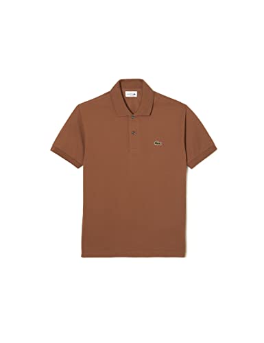 Lacoste-Men S S/S Best Polo-L1212-00, Marrone Chiaro, S