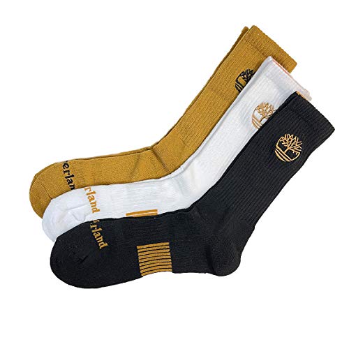 Timberland 3Pp Yellow Boot Logo Hc Crew Giallo, Wheat, L Uomo