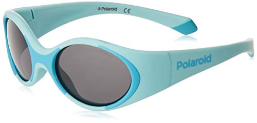 Polaroid 202895Mvu43M9 Sunglasses, Mvu/M9 Azure, 43 Baby Boys