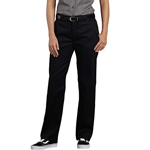 Dickies Pantaloni Da Lavoro Flex Original Fit, Nero, 32 Donna