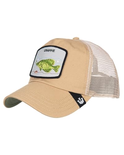 Goorin Bros. Cappello Crappie 101-1529 Con Visiera Unisex Misto Cotone Marroncino, Taglia Unica Con Snapback Regolabile
