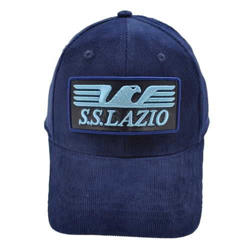 Ss Lazio Cappello Baseball Velluto Con Ricamo