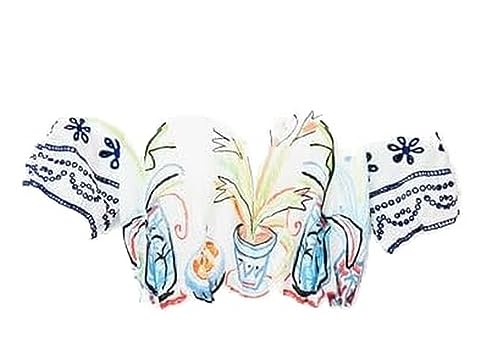 Desigual Blus_Vases 1000 Blouse, Bianco, Xl Donna