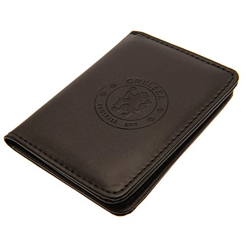 Chelsea Fc - Portafoglio Ufficiale In Pelle Sintetica - Uomo (Taglia Unica) (Nero)
