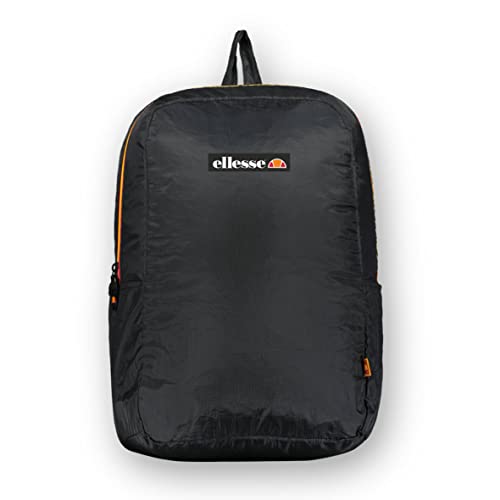 Ellesse Zaino Ripiegabile Ultraleggero Rimpermeabile, Per Escursionismo, Viaggi, Campeggio, Sport, Palestra, Trekking, Montagna. Piccolo Impermeabile.