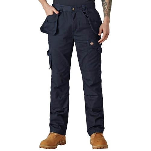 Dickies Redhawk Pro Pants, Trouser Uomo, Blu (Navy Blue), 32W/34L