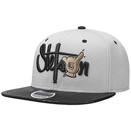 Stetson Cappellino Shaka Cotton Uomo - Snapback Cap Berretto Baseball Cappello Hiphop Snapback, Con Visiera, Fodera, Fodera Estate Primavera/Estate -