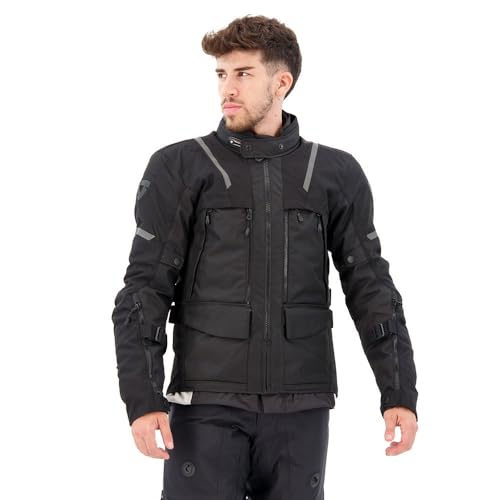 Revit Offtrack 2 H2O Giacca Tessile Moto (Black,M)