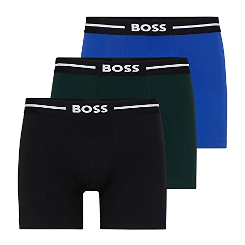 Boss Boxerbr 3P Bold Boxer_Brief, Open Miscellaneous963, L Uomini