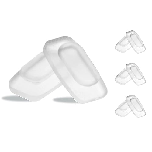 Sports World Vision 3 Paia Di Naselli In Silicone A Pressione 11 X 6 X 3 Mm (0,4 X 0,2 X 0,1'')