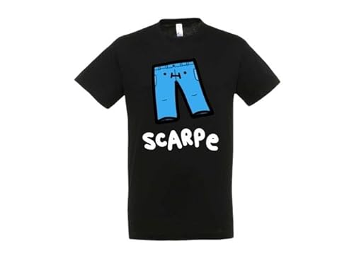 Studio Supernova - Gigaciao - Giga T-Shirt Sio Scarpe - Nero - Taglia L