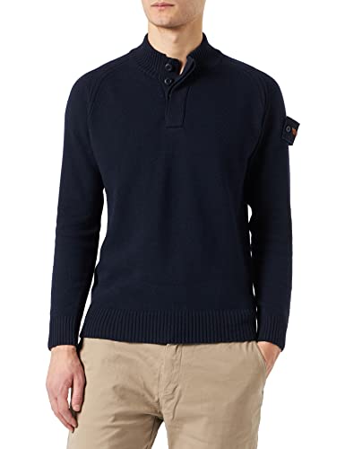 Armata Di Mare Lupo C/Bottoni Maglione, 730, Xl Uomo