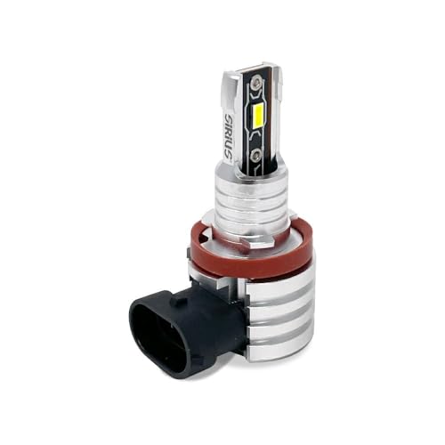 Sirius Kit 2 Headlight Led H8/H9/H11/H16 Junior Series -12V 6000K - 2600 Lumens - Compatible Auto Moto