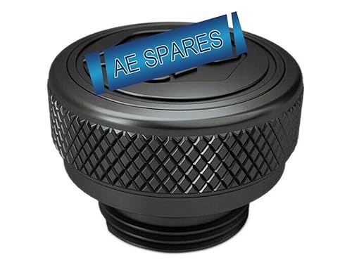 Aespares Tappo Di Riempimento Olio Lavorato Nero Compatibile Con Royal Enfield Super Meteor 650