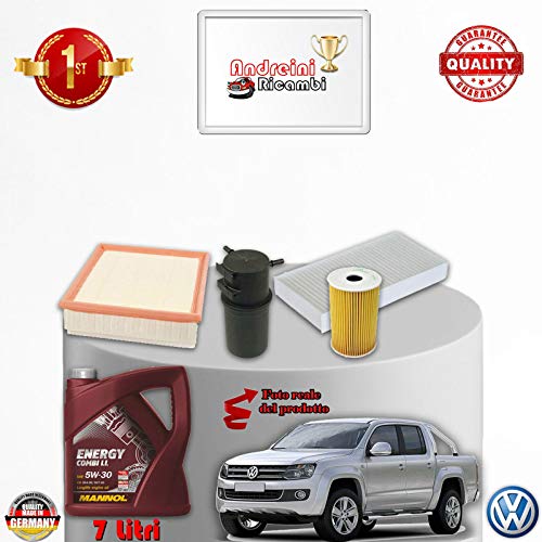 Kit Tagliando Filtri + Olio Amarok 2.0 Tdi 103Kw 140Cv Dal 2012 ->