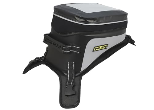 Nelson-Rigg Borsa Da Serbatoio Impermeabile Hurricane Adventure, Adatta Alla Maggior Parte Delle Moto Honda, Yamaha, Kawasaki, Adventure, Colore Nero