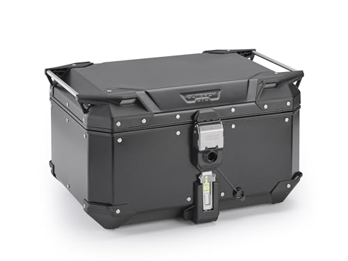 Givi Valigia Monokey® Trekker Outback Evo, 58 Litri Senza Serratura Acquistabile A Parte (Nero)