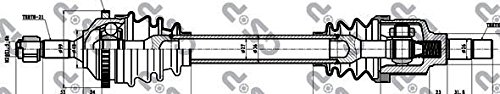 Gsp 245032 Albero Motore/Semiasse