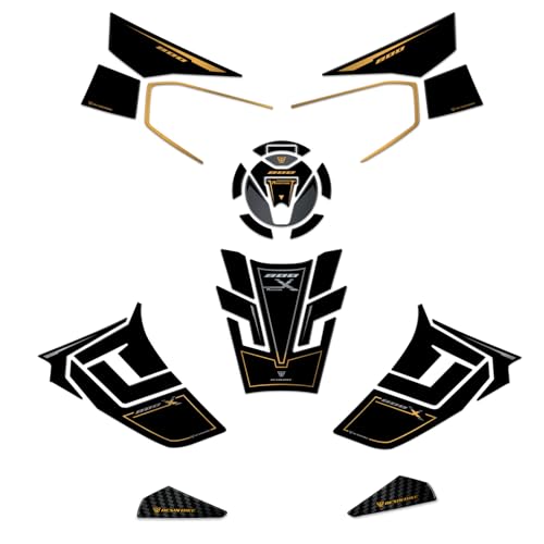 Resin Bike Kit Adesivi Moto Compatibile Con Kove 800X Pro/Adventure/Rallye 2024. Protezioni Moto Serbatoio Completa Da Urti E Graffi. Adesivi Resinati