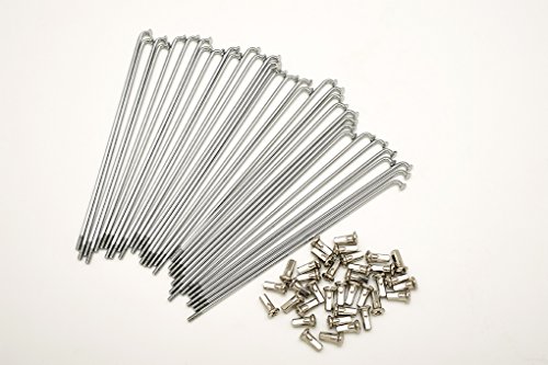 Kit 40 Raggi E Nipples Diametro 3,0 Mm Lunghezza 200 Mm Piegatura 90°