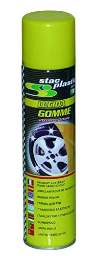 Stac Plastic Spray Srl Lucida Gomme 400Ml Lucida E Protegge Gomme Auto