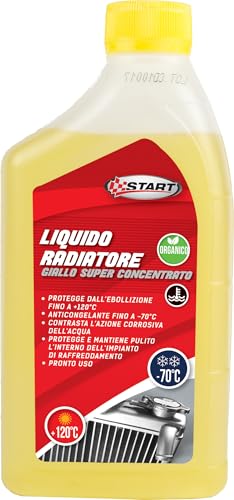 Liquido Radiatore Giallo -70°C 1L Per Motpri Monoblocco In Alluminio