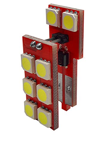 Simoni Racing Cnp/8 8 Led T10 Canbus Senza Polarità Per Tronco Leggero, 13Mm Lunghezza, 12V, 1.2W