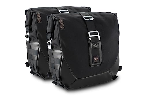 Sistema Di Borsa Laterale Sw-Motech Legend Gear Lc Black Edition - Triumph Speed Twin 1200 (18-).