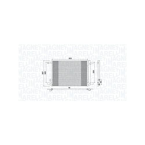 Marelli Condensatore Audi A3 / Golf