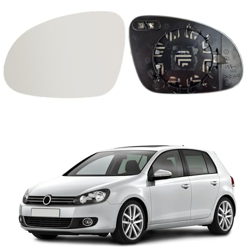Vetro Specchietto Sinistro Per Vw Sharan/Passat/Jetta/Golf Kombi/Golf V Plus/Golf Vi/Golf V/Eos, Skoda Superb, Seat Alhambra Con Riscaldamento Oem: 5M