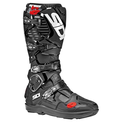 Sidi Crossfire 3 Srs 000Mmfire3Wsrs Stivali Moto, Uomo, 43 Eu, Nero