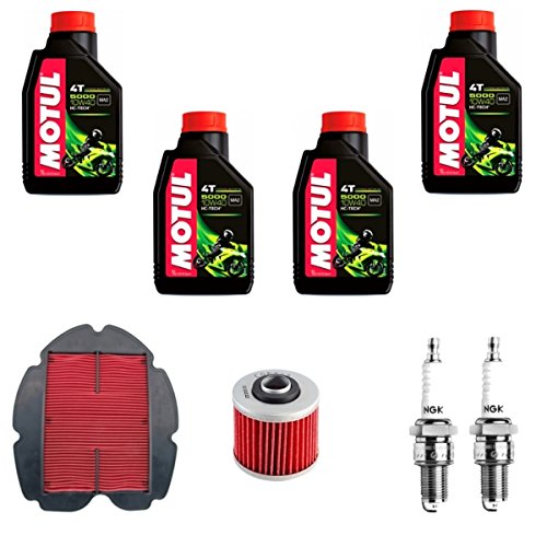 Mim Distribution Kit Tagliando Manutenzione Olio Filtri E Candele Per Yamaha-Tdm 900 Dal 2002 Fino Al 2014