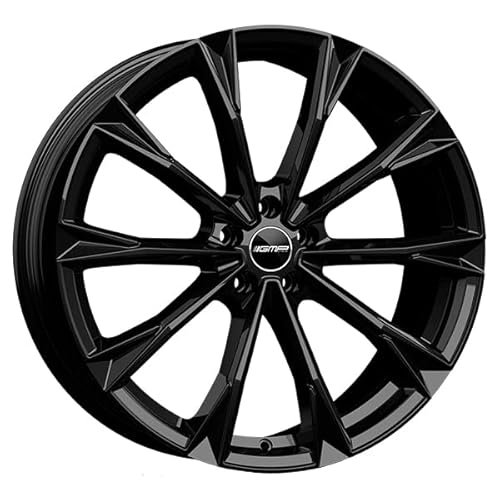 Cerchio In Lega Gmp Totale 8.5X21 5X112 Et 45 Glossy Black