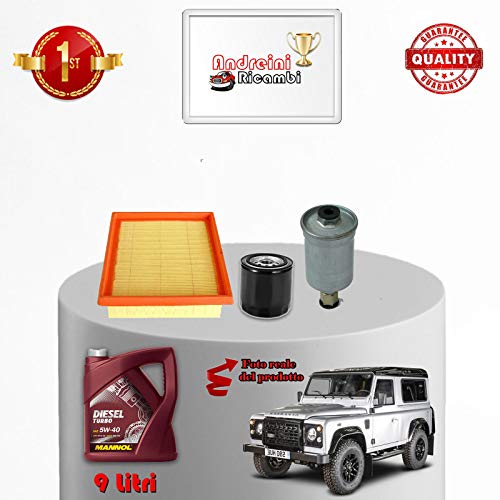 Kit Tagliando Filtri E Olio Defender 90/110 2.5 Td5 90Kw 1998 ->