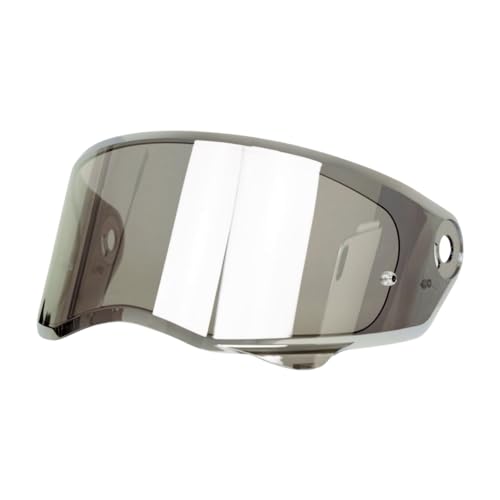 Hjc Hj41 - Visiera Per Modelli V10, Colore: Argento