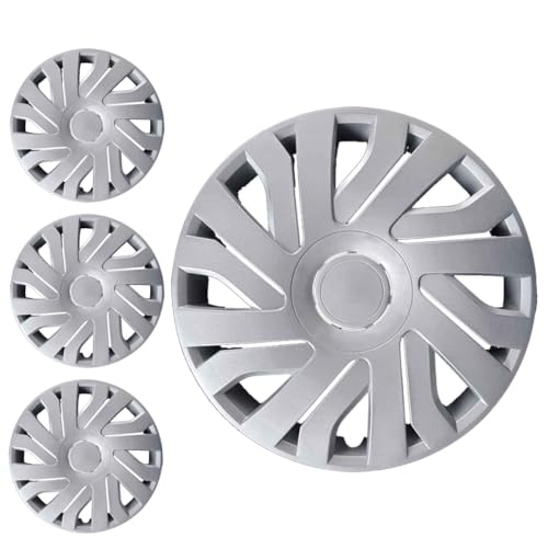 Serie 4 Borchie - 4 Copricerchi Coppe Ruota 14 Per Citroen C1 - Citroen Nemo