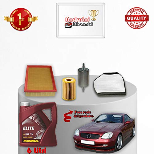 Kit Tagliando Filtri E Olio R170 Slk 200 141Kw 192Cv Dal 1999 ->